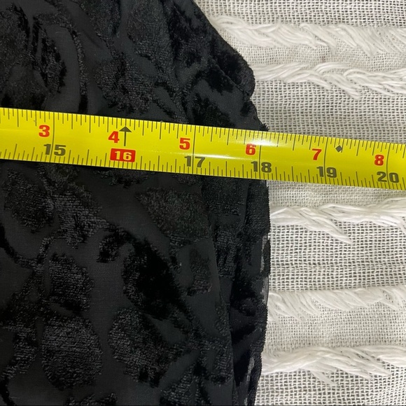 Women’s Vintage DRESSING CLIO Size Large Midi Goth Grunge Dark Romantic Dress - Picture 9 of 10